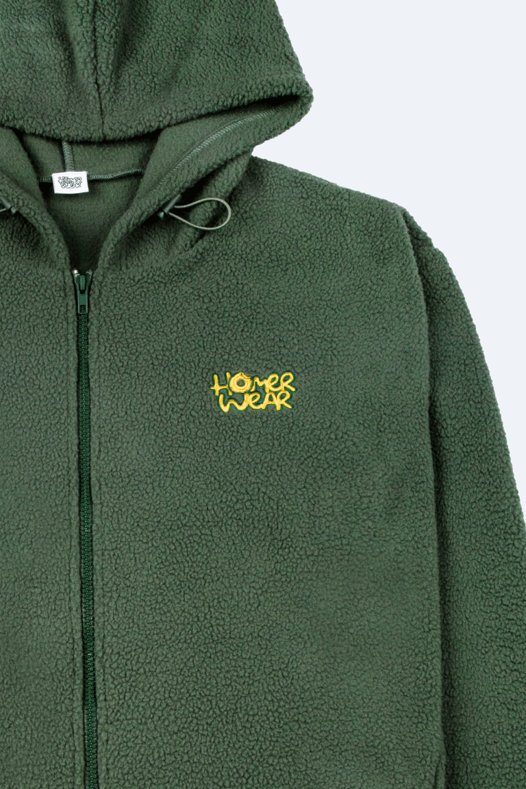 Oversized Fit Teddy Unisex Hoodie