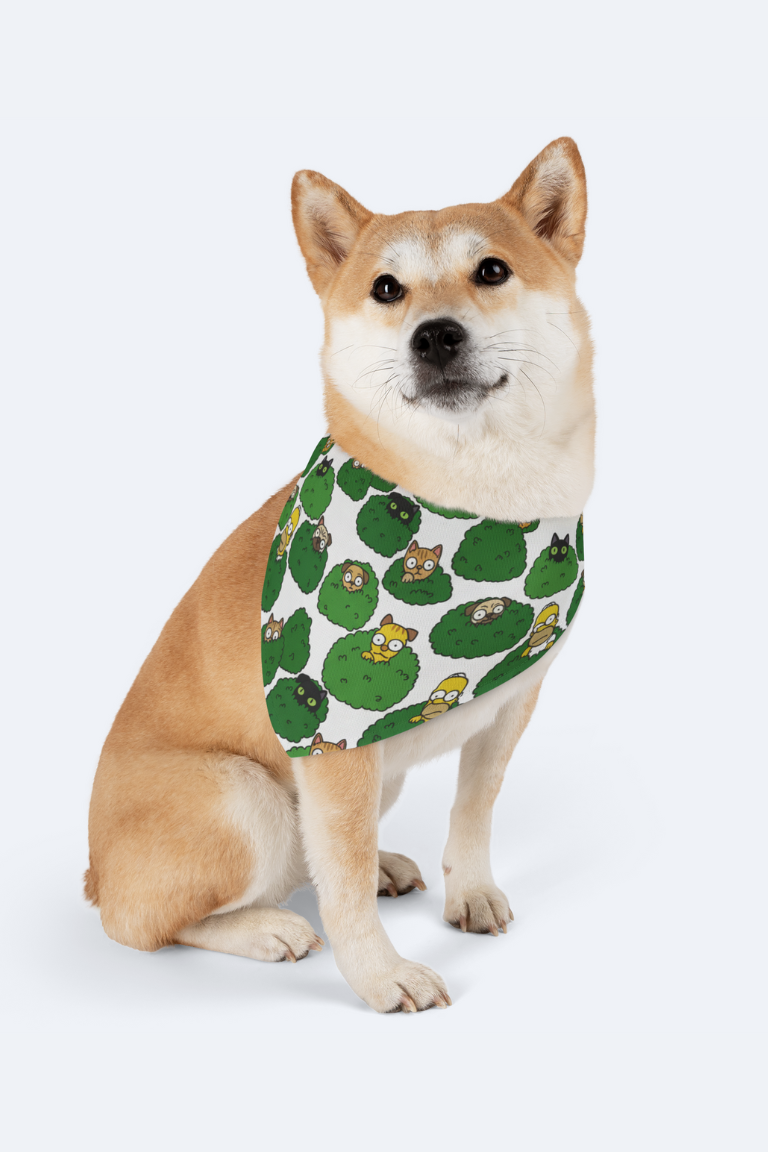 Bush Peek-A-Boo Pet Bandana