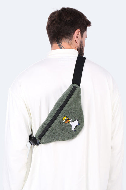 Homer in the Bushes Fanny Pack